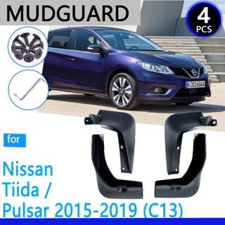 บังโคลนรถยนต์ อุปกรณ์เสริม แบบเปลี่ยน สําหรับ Nissan Pulsar Tiida C13 2015~2019 2016 2017 2018