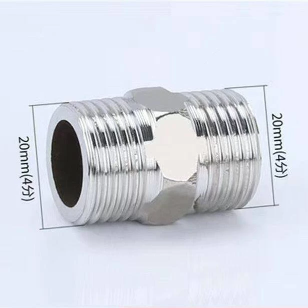 ข้อต่อสแตนเลส นิปเปิ้ลสแตนเลส ขนาด 4 หุน(1/2") คุณภาพดี ไม่เป็นสนิม!! Hplimbing YP-117