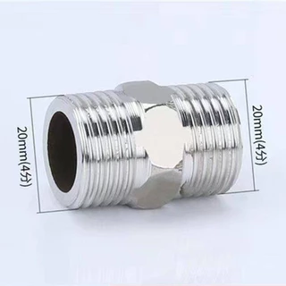 ข้อต่อสแตนเลส นิปเปิ้ลสแตนเลส ขนาด 4 หุน(1/2") คุณภาพดี ไม่เป็นสนิม!! Hplimbing YP-117