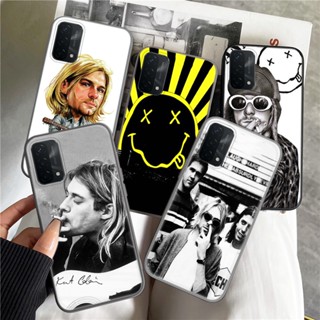 เคสโทรศัพท์มือถือแบบนิ่ม ลาย Nirvana Kurt Cobain P237 สําหรับ OPPO A12E A15 A15S A53S A55 A56 A53 A32 A16 A16S A54S A54 A8 A31