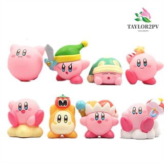 ฟิกเกอร์การ์ตูนอนิเมะ Kirby Waddle Dee สีชมพู ของขวัญคริสต์มาส สําหรับเด็ก