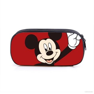 Good Disney Mickey กล่องดินสอ ผ้าโพลีเอสเตอร์ ลายการ์ตูนน่ารัก เหมาะกับผู้ชาย และผู้หญิง สําหรับใส่เครื่องเขียน ปากกา