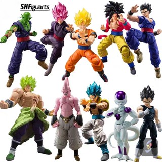 Beixiju- ตุ๊กตาอนิเมะ Dragon Ball SHF Goku Vegeta Super Saiyan ssj4