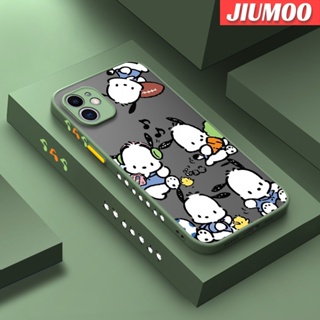 สําหรับ iPhone 11 11 Pro 11 Pro Max เคสการ์ตูนน่ารัก Pochacco ออกแบบใหม่ บาง ฝ้า เคสโทรศัพท์แข็ง ซิลิโคน ขอบนิ่ม เคสกันกระแทก