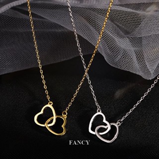 Fancy สร้อยคอ จี้รูปหัวใจ ของขวัญวันเกิด สําหรับแม่ และเด็ก