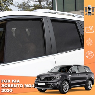 ม่านบังแดดแม่เหล็ก ด้านหน้า และด้านหลัง สําหรับ Kia Sorento MQ4 2020 2021 2022 2023