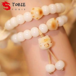 TOBIE สร้อยข้อมือ ประดับลูกปัดแก้ว รูปกรงเล็บแมวน่ารัก สําหรับผู้หญิง และนักเรียน