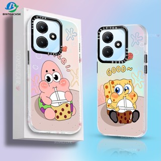 เคสโทรศัพท์มือถือแบบแข็ง ลาย SpongeBob ไล่โทนสี สําหรับ Infinix Hot 30i Hot 11 Play Hot 10 Play Hot 10 Lite Smart 7 Smart 6 Smart 5