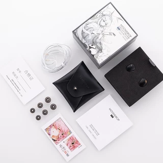 MOONDROP CHU II ไดร์เวอร์แบบไดนามิกประสิทธิภาพสูง IEMs หูฟังชนิดใส่ในหูแบบสายเคเบิลแบบถอดเปลี่ยนได้ ChuII /Chu2 DSP