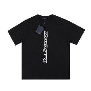 L66- ใหม่ เสื้อยืดคอกลม แขนสั้น พิมพ์ลายตัวอักษร แฟชั่น UnisexJWWSER