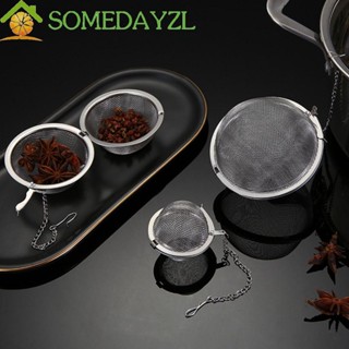 SOMEDAYZL ลูกบอลสเตนเลส 304 อเนกประสงค์ สีเงิน สําหรับตุ๋นเนื้อสัตว์ 1 ชิ้น