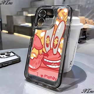 เคสโทรศัพท์มือถือ แบบนิ่ม ลายการ์ตูนปู สําหรับ Apple Iphone 13 14Promax 11 12 7 8 1EMW