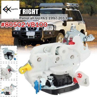 อุปกรณ์ล็อคประตูรถยนต์ ด้านหน้าขวา 80502-VB100 สําหรับ Nissan Patrol All GU Y61 1997-2013