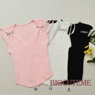 []-Tank Tops เสื้อครอปท็อป แขนกุด สีพื้น สําหรับผู้หญิง