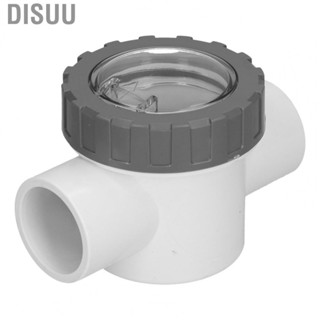 Disuu PVC Check Valve  Durable Practical  Valves Pool Pump for Swimming