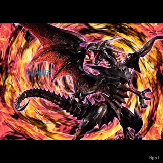 [พร้อมส่ง] ของแท้ พร้อมส่ง MegaHouse MH Yu-Gi-Oh! ฟิกเกอร์ Monster Duel Real Red-Eyed Black Dragon