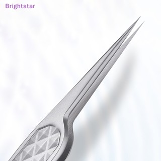 Brightstar แหนบติดขนตาปลอม แบบโค้ง สําหรับต่อขนตา