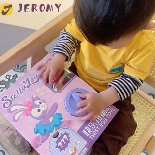 Jeromy ตุ๊กตาบิดไข่ ขนาดเล็ก 1 ชุด|ตุ๊กตานกกระเรียนไข่อัตโนมัติ Diy สําหรับสะสม|ตุ๊กตาการ์ตูนพลาสติก StellaLou ของขวัญวันเกิด