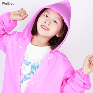 Weijiao% เสื้อกันฝน ลายการ์ตูนสงกรานต์ สําหรับเด็ก