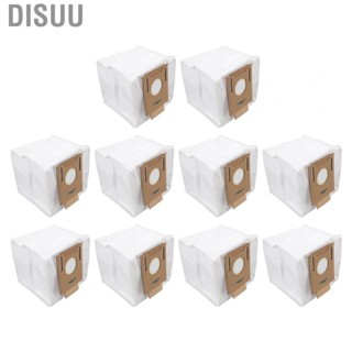 Disuu 10pcs Sweeping Robot Dust Bag Non Woven Fabric Large  Collection