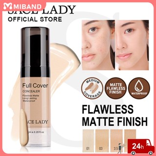 พร้อมสต็อก Sace Lady คอนซีลเลอร์รองพื้นกันน้ำแป้งเนียนเรียบและไม่เกาะติด 4 สีติดทนอย่างเป็นธรรมชาติปรับผิวคอนซีลเลอร์ปกปิดเต็มรูปแบบแต่งหน้าหญิง