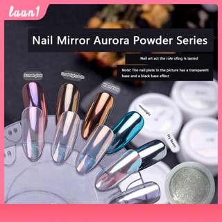 Flash Powder Manicure Solid Aurora Powder Super Flash Moonlight Fairy Mirror Flour Ice ผ่านกระจกวิเศษ Polarized Glitter Powder Not Floating Powder cod