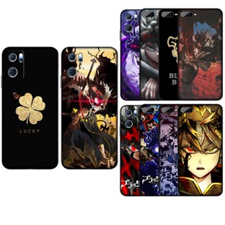 Xx16 เคสโทรศัพท์มือถือ ซิลิโคนนุ่ม ลาย Black Clover สําหรับ OPPO A15 A15S A54 A94 A95 4G 5G