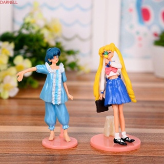 Darnell ตุ๊กตาฟิกเกอร์ PVC รูปเซเลอร์มูน Tsukino Usagi ของเล่นสําหรับเด็ก