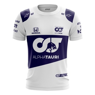 Alpha Tauri F1 1 Jersey Pierre Gasly 10 เสื้อยืดลําลอง แขนสั้น สําหรับผู้ชาย 2023