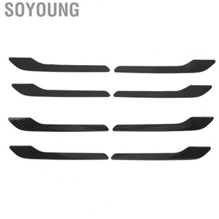 Soyoung Door Handle Wrap Cover  Perfect Fit Durable 4 Pcs Protector Scratch Resistant for Car