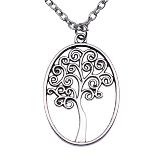 Tree Of Life สร้อยคอโซ่ยาว 45 ซม. หรือ 70 ซม. สไตล์วินเทจ แฟชั่น สําหรับทําเครื่องประดับ