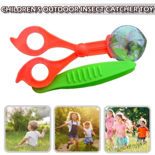 Plastic Bug Insect Catcher Scissors Tongs Tweezers Nature Exploration Study Tool