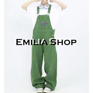 EMILIA SHOP กางเกงขายาว กางเกง คาร์โก้ กางเกง A20M09U