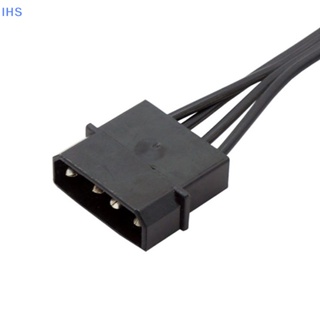 [IHS] สายเคเบิลพาวเวอร์ 4Pin IDE Molex To1 2 3 4 5-Port 15Pin SATA 18AWG สําหรับฮาร์ดไดรฟ์ HDD SSD PC เซิร์ฟเวอร์ DIY 1 ชิ้น