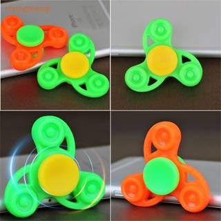 [risingmeup] ของเล่น Fidget Hand Spinner พลาสติก ขนาด 48x48 มม. สําหรับเล่นคลายเครียด