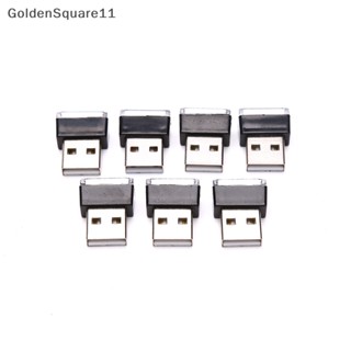 Goldensquare หลอดไฟนีออน LED USB ขนาดเล็ก สําหรับตกแต่งภายในรถยนต์