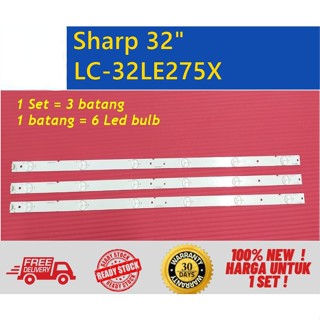 Lc-32le275x Sharp แบ็คไลท์ทีวี LED 32 นิ้ว (ใหม่ 100%)