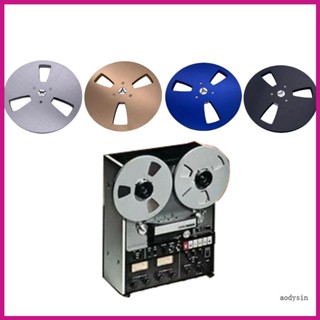 Aod ใหม่ 1 4 7 นิ้ว เทปเปล่า รีล Nab Hub Reel-To-Reel Recorders อุปกรณ์เสริม ชิ้นส่วนเครื่องเปิดแผ่นอลูมิเนียมเปล่า