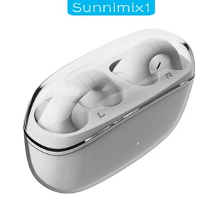 [Sunnimix1] หูฟังไร้สาย HiFi ตัดเสียงรบกวน แบบพกพา สําหรับเล่นกีฬา ขี่จักรยาน ขับรถ