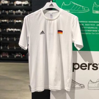 ใหม่ เสื้อยืดแขนสั้น พิมพ์ลาย I am Germany football สําหรับผู้ชาย GL1997