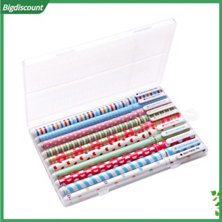 {BIG} ชุดปากกาเจล 038 มม. น่ารัก หลากสี 10 ชิ้น สําหรับโรงเรียน สํานักงาน