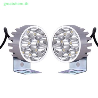 Greatshore ไฟหน้ารถจักรยานยนต์ LED 1 ชิ้น