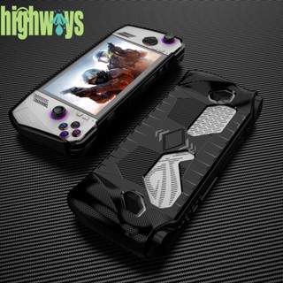 เคสเกมคอนโซล TPU แบบนิ่ม ดูดซับแรงกระแทก สําหรับ ASUS Rog Ally [highways.th]