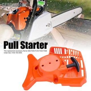 Gemini308 Pull Starter ชิ้นส่วนอุปกรณ์ทำสวนสำหรับ Stihl FS55 FC55 FS45 FS46 เลื่อยโซ่ยนต์ 4140‑190‑4009