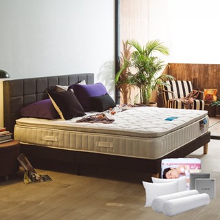 SB Design Square Lotus ที่นอน รุ่น Cabernet 6 ฟุต พร้อมของสมนาคุณ 11 รายการ (183x198x25 ซม.)
