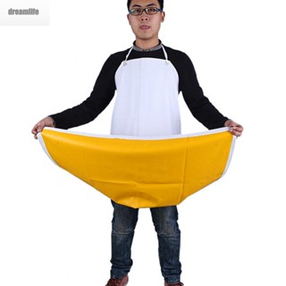 【DREAMLIFE】Welding Apron Accessories Labor Protection Leather Welding Apron PVC Apron