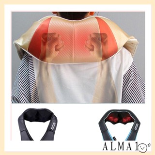ALMA ผ้าคลุมไหล่ เครื่องนวดความร้อน อินฟราเรด รูปตัว U อเนกประสงค์ สําหรับคอ