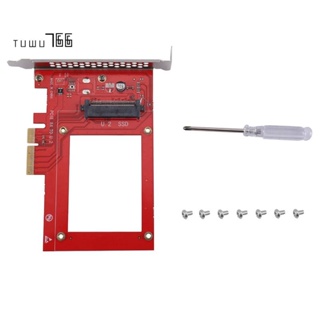 อะแดปเตอร์การ์ด U.2 (SFF-8639) U.2 เป็น PCIe NVMe SSD