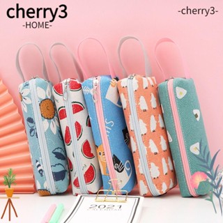 Cherry3 กระเป๋าใส่ปากกา เครื่องเขียน กันน้ํา แบบพกพา