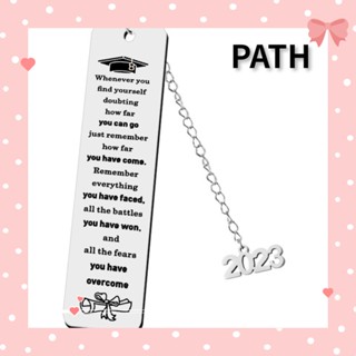 PATH ที่คั่นหนังสือ สเตนเลส ของขวัญรับปริญญา